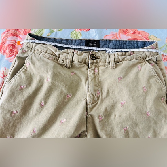 Jachs New York Bleecker Short Printed Flamingo Chinos. Men’s Size 33 - Picture 3 of 7